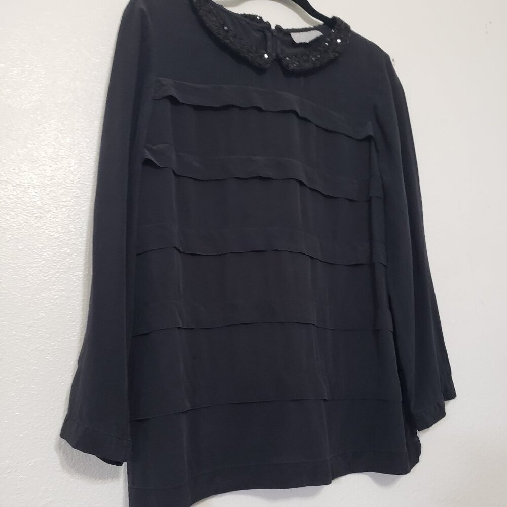 Pure Collection Silk Top - Picture 2 of 12